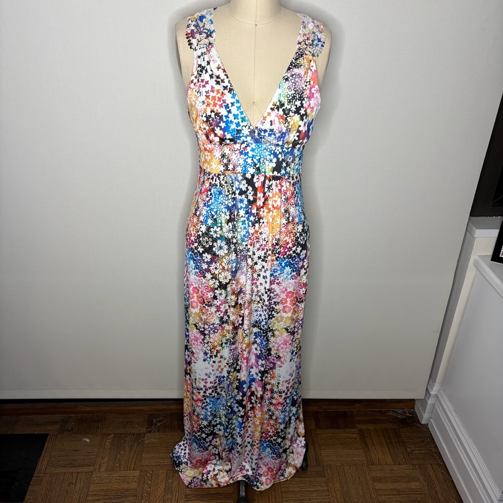 Venus Floral Maxi Dress NWOT